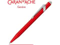 Miniatyrbild 1 av 4: Caran d`Arche CARAN D`ACHE 849 Classic Line kulspetspenna, M, röd med röd refill
