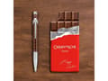 Miniatyrbild 2 av 5: Caran d`Arche Długopis Essentially Swiss Swiss chocolate (czekolada)