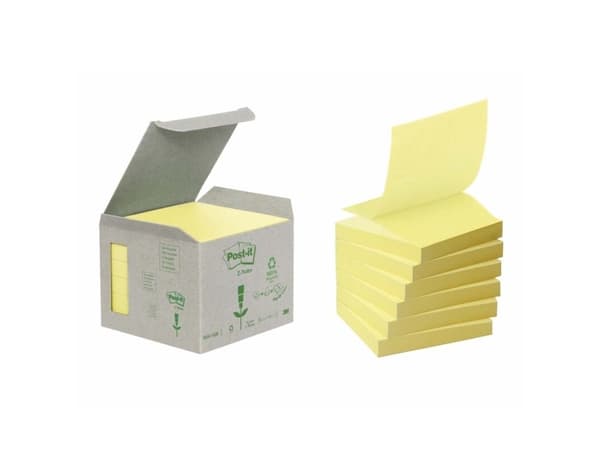 Post-It 7100172253, Torg, Gul, papper, 76 mm, 76 mm, 100 ark