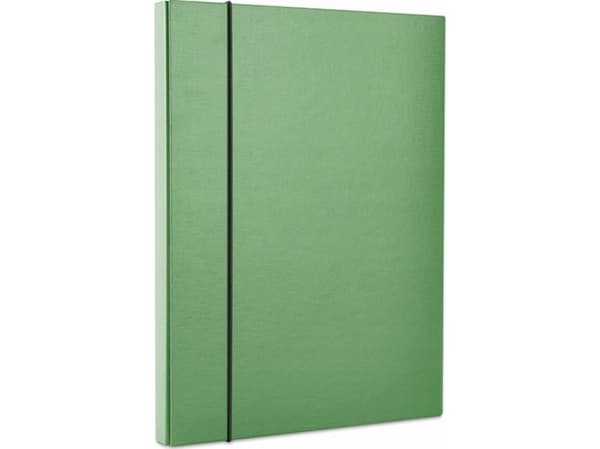 Kontorprodukter Mappeboks med strikk KONTORPRODUKTER, PP, A4/40, grønn