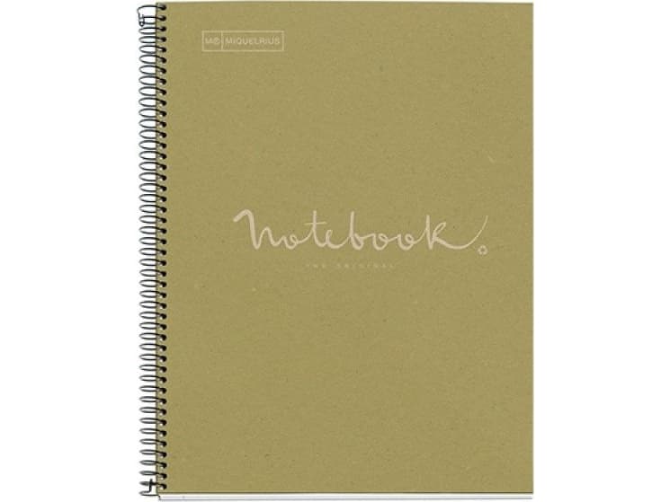 MIQUELRIUS Notebook MIQUELRIUS NB-1 Emotions A4, grid, 80 sheets, 90g, eco-green