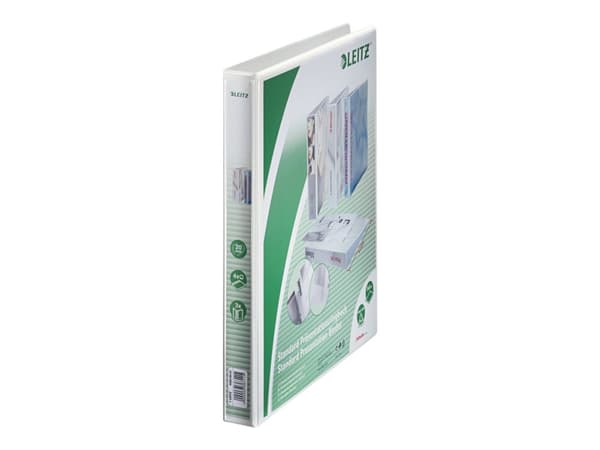 Leitz Standard - Presentationsringpärm - för A4 Maxi - kapacitet: 200 ark - vit