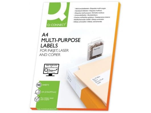 Q-CONNECT KF10652, Vit, A4, Laser/bläckstråleskrivare, Universal, Rektangel, 70 g/m ^