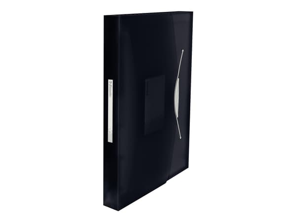 Esselte Folder with compartments VIVIDA Black (624017)