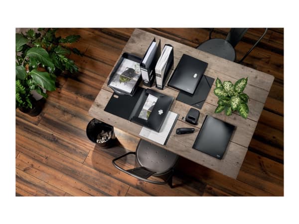 Leitz Recycle - Klassifikasjonsmappe - 12 deler - for A4 (210 x 297 mm) - med fliker - svart