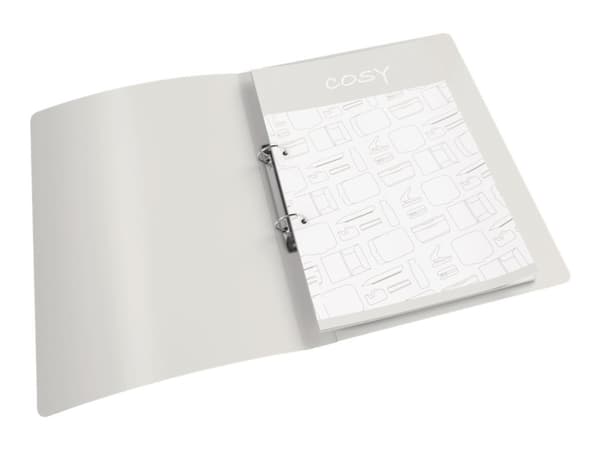 Leitz Cosy - Ringpärm - ryggbredd: 32 mm - för A4 (210 x 297 mm) - kapacitet: 190 ark - lugn blå
