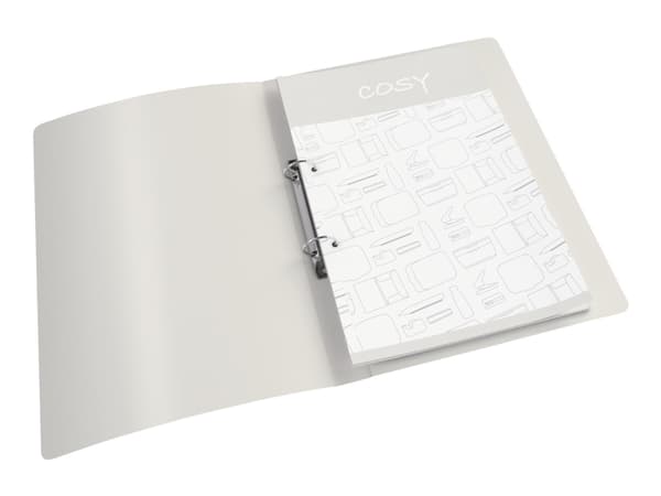 Leitz Cosy - Ringpärm - ryggbredd: 32 mm - för A4 (210 x 297 mm) - kapacitet: 190 ark - lugn blå