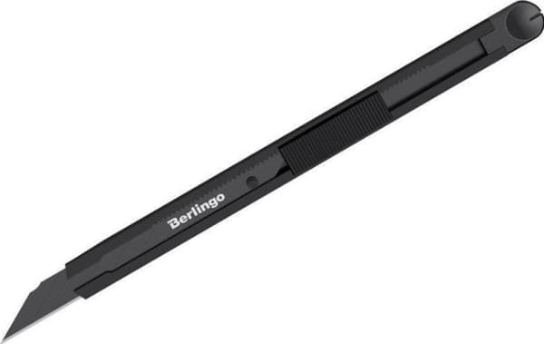 Berlingo Nóż papierniczy Double black 9mm