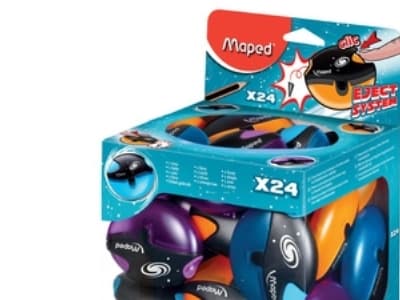 Maped Galactic - Blyantspisser - assortert (en pakke 24)