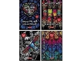 Notebook A5/50K checkered WOSP mix