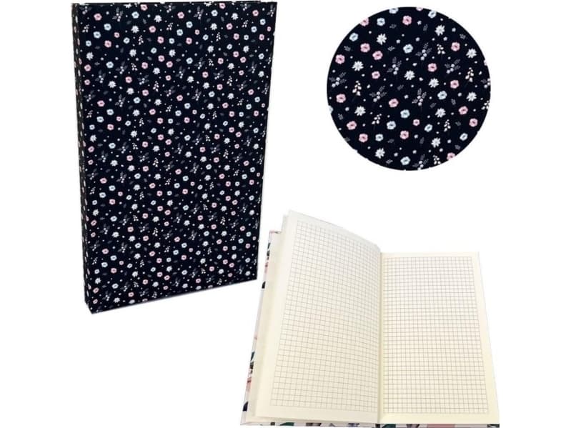 Notebook A5 Soft Daisy on pomegranate