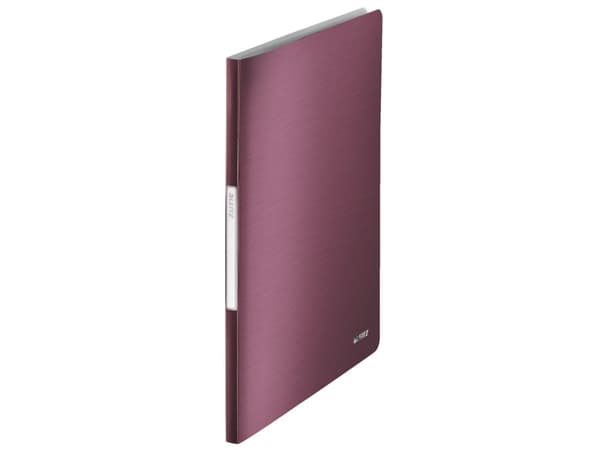 Leitz Style - Displaybok - 40 rom - for A4 - kapasitet: 80 ark - rubinrød
