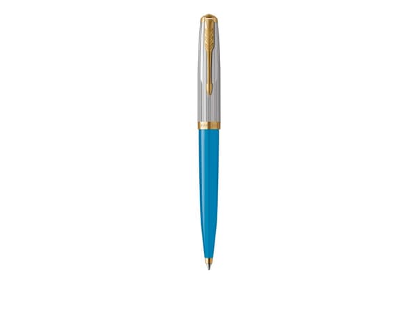 Parker 51 Premium, Klämma, Indragbar kulspetspenna med vridfunktion, 1 styck
