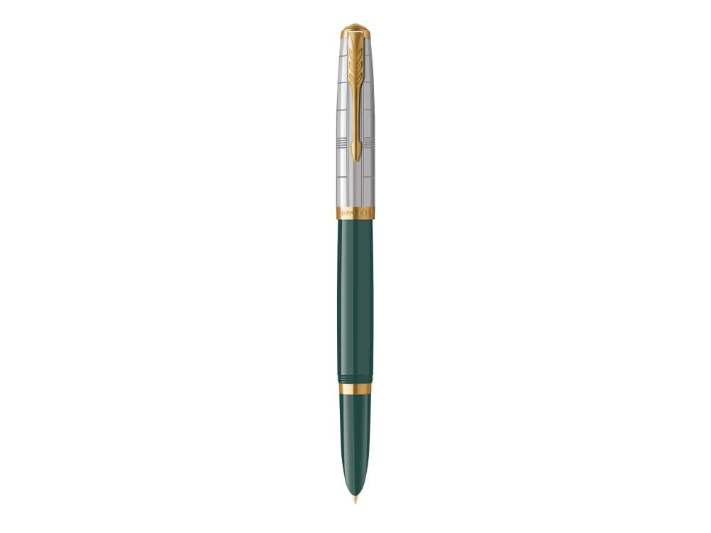 Parker 51 Premium, Grön, Medium, Presentask, 1 styck
