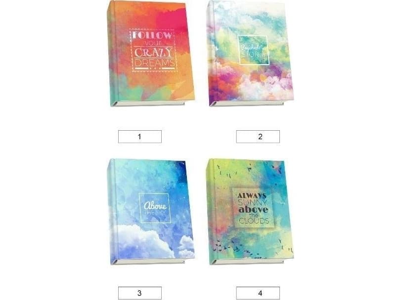 Notebook A5/96K BG-160 mix