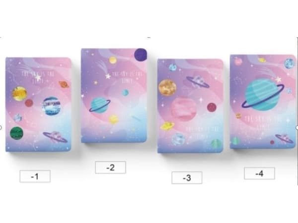 Notebook A5/96K BG-907 mix