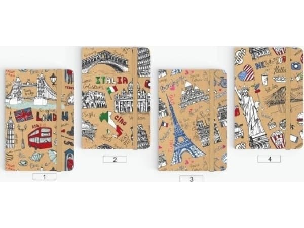 Notebook A5/96K BG-754 mix