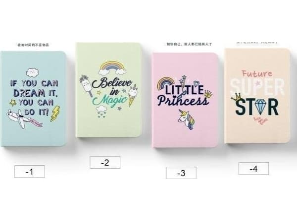 Notebook A5/96K BG-842 mix