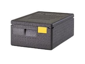 Termokasse Cambro 1/1GN 60x40x20.7 cm med låg EPP Sort,1 stk