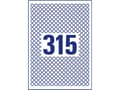 Miniatyrbild 1 av 5: Avery 6221REV-10 Ø 10 mm, A4, vit Vit Vit 327x219x5mm (10 ark) - (10 ark per låda)
