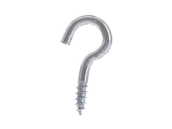 SCREWED HOOK D7 2.5X12 5PCS
