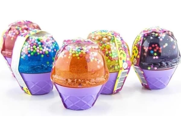 Maksik Glitter-jäätelö vaahtopalloilla ja glitterillä 70g 80059 p28 UA mix hinta per 1 kpl