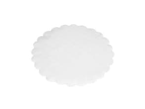 Kopunderlag 9 cm 1-lag Præget Hvid,1000 stk/pk