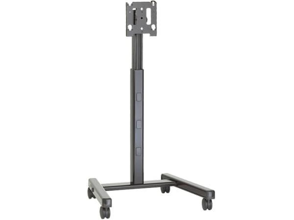 Chief Medium Mobile Flat Panel Mobile Cart - For Displays 32-65" - Black - Vogn - for LCD-skjerm - svart - skjermstørrelse: 30"-55"