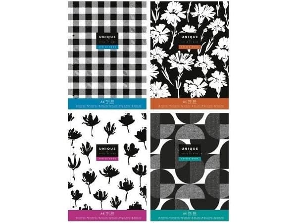 Astra-paperi A4+ ruudullinen 80k Creme paperi, "Unique style of mind" [pack=4kpl] Astra-paperi