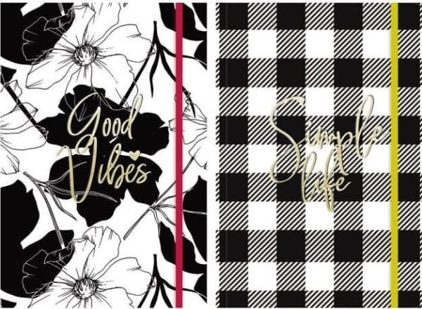 A5/96K dot + simple life notebook