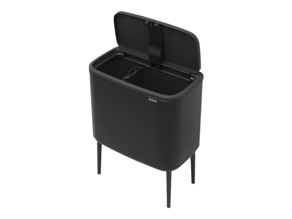 Brabantia 316203, 34 L, Suorakulmainen, Terästä, Musta, Muovi, 540 mm