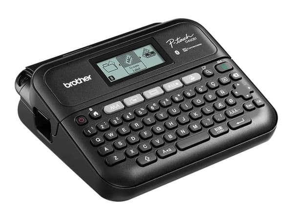 Brother P-Touch PT-D460BTVP - Etikettskrivare - svartvit - termisk överföring - 18 mm bred - 180 dpi - upp till 30 mm/sek - USB 2.0, Bluetooth 5.0 -
