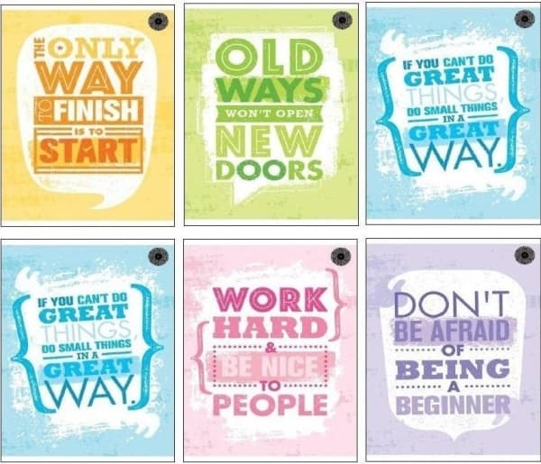 Notebook A5/80K, Quotes line (5 items)