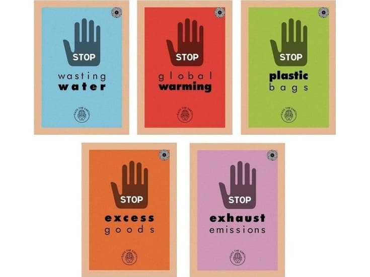 Notebook A5/60K Earth 1 line (10 items)