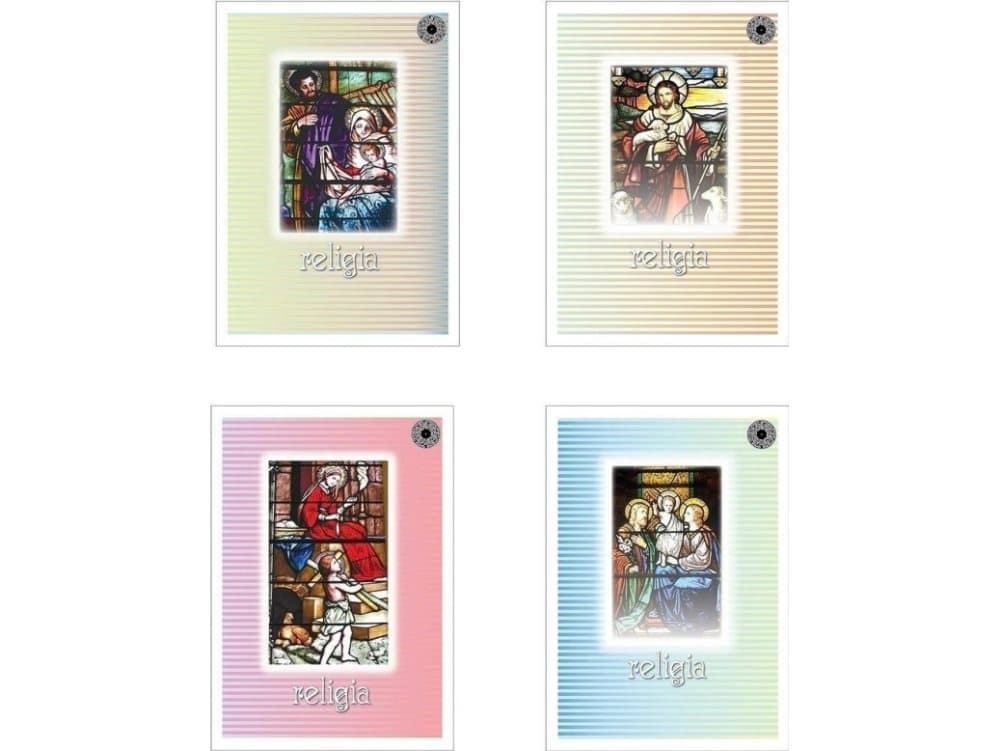 Paper notebook A5/80K religion grid