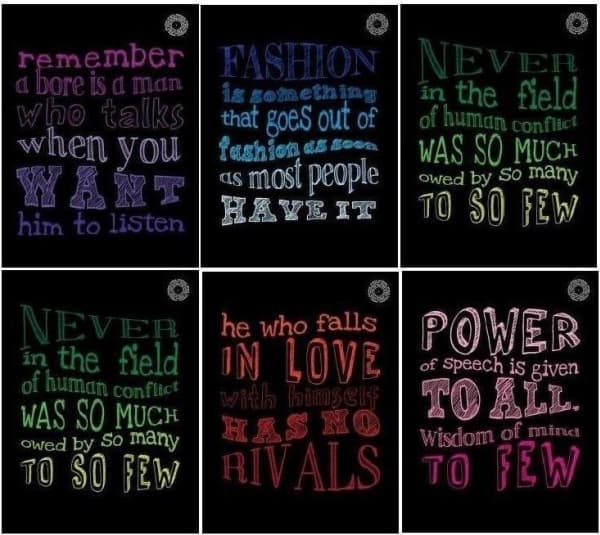 Notebook A5/80K, Lucky grid (10 items)