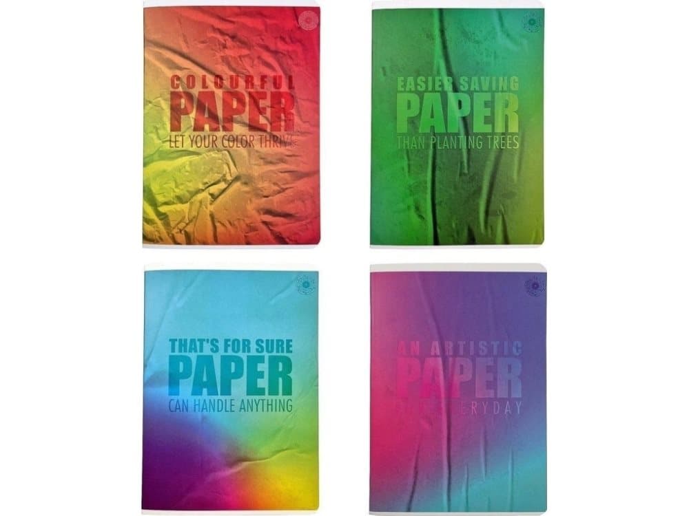 Notebook A5/60K Crumple grille (10 pcs)