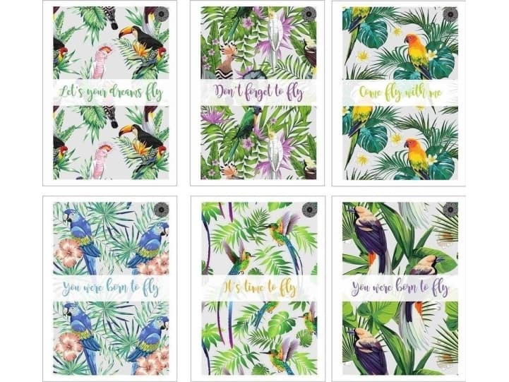 Notebook A5/96K, Flow grate (10 pcs.)