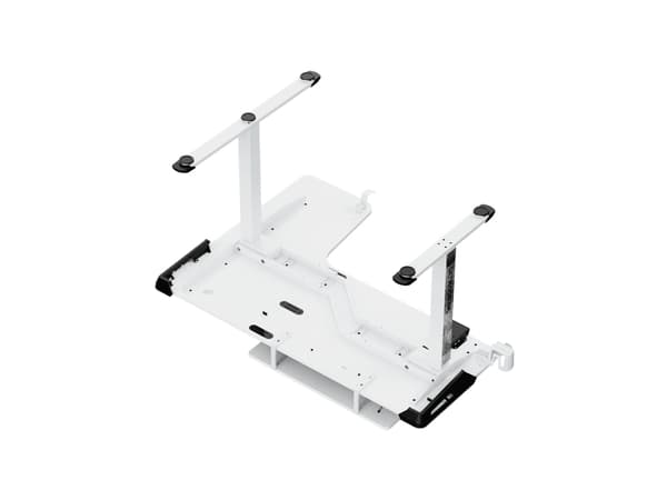 Ultradesk Winger, Hörn, Rektangulär form, Spela, Vit, Vit, Vit