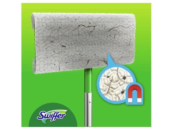 Swiffer 8001841276113, Engångsmopp, duk, Vit, 11 styck, 320 mm, 130 mm, 80 mm