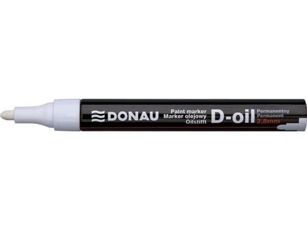 Donau DONAU D-Oil oljemerke, rund, 2,8 mm, hvit () - 5901503659472