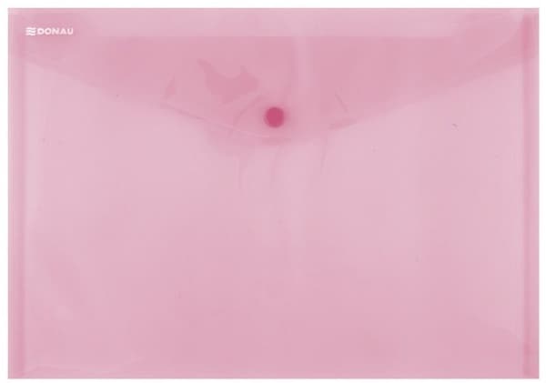 Donau PP A4 röd 180 micron kuvertklippmapp (8544001PL-04)