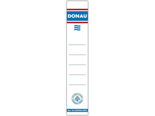 Donau Självhäftande etiketter för ringpärm (8355920-09EN)