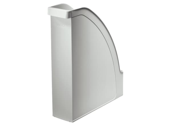Leitz Plus, Polystyren (PS), Grå, Matt, A4, Broschyr, Kataloger, Tidskrift, 78 mm