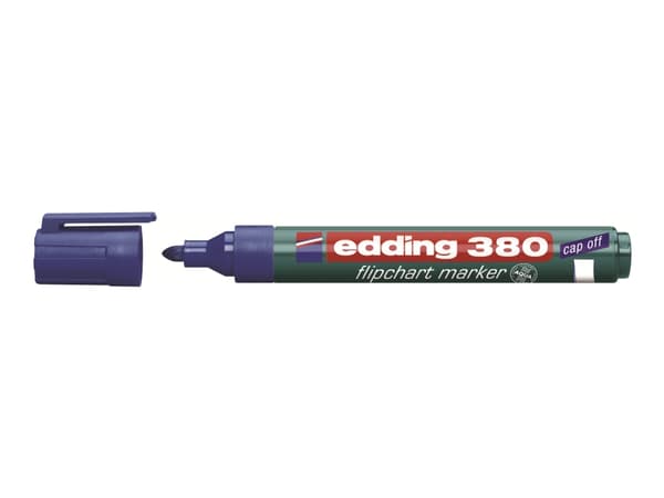 Edding 4-380 003, 1 kpl, Sininen, Pyöreä pää, Polypropeeni (PP), Tuubi, 1,5 mm