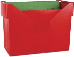 Donau MINI DONAU ARCHIVE WITH 5 Folders, PLASTIC, RED - shopping for companies - 7422001EN-04
