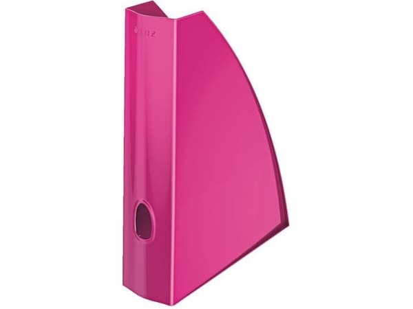 Leitz WOW, Polystyren (PS), Rosa, Brosjyrer, Katalog, Magasiner, Rektangel, 258 mm, 75 mm
