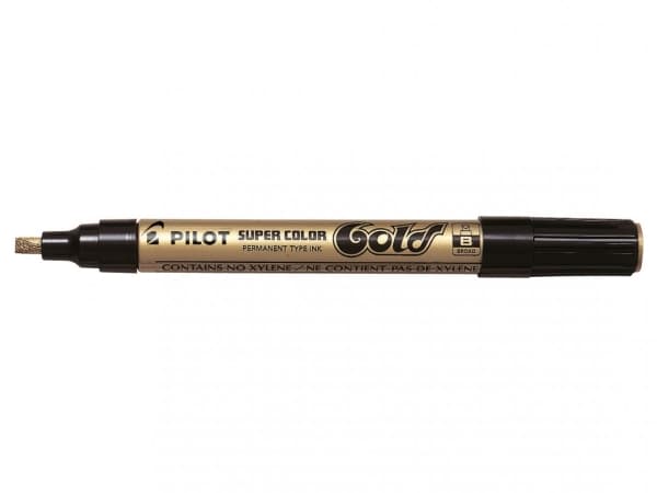 Pilot Super Color, Guld, 2 mm, 4,5 mm