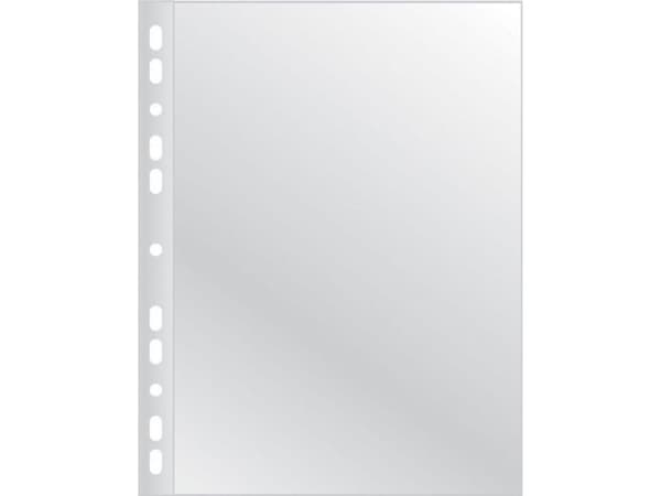 Q-CONNECT KF01630, Conventional file folder, A4, Transparent, 10 pockets, 230 mm, 305 mm
