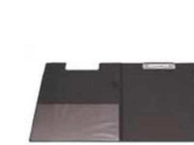 Q-Connect Clipboard - mappe, PVC, A4, svart